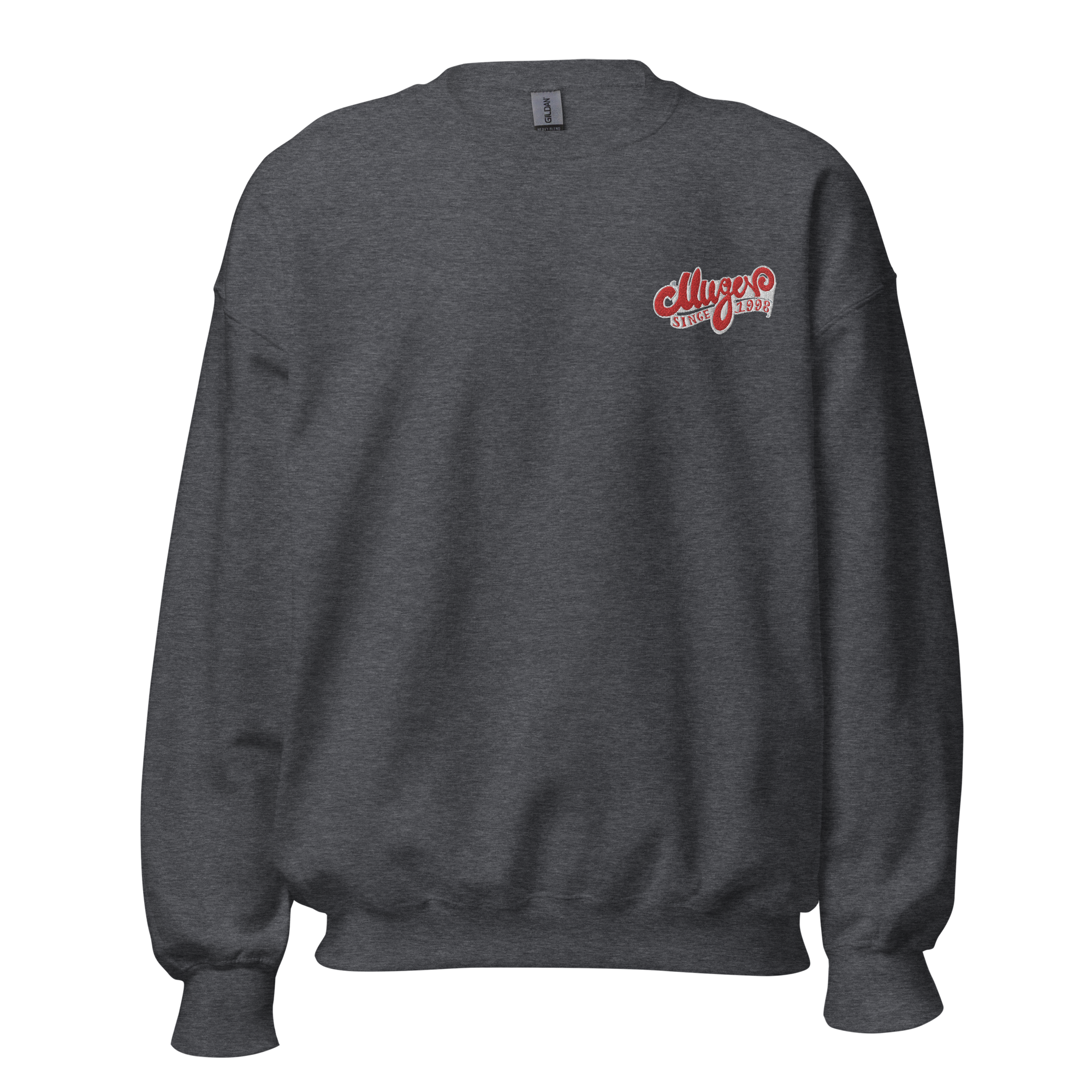 "MUGEN" Real Since 1998 Embroidery CrewNeck