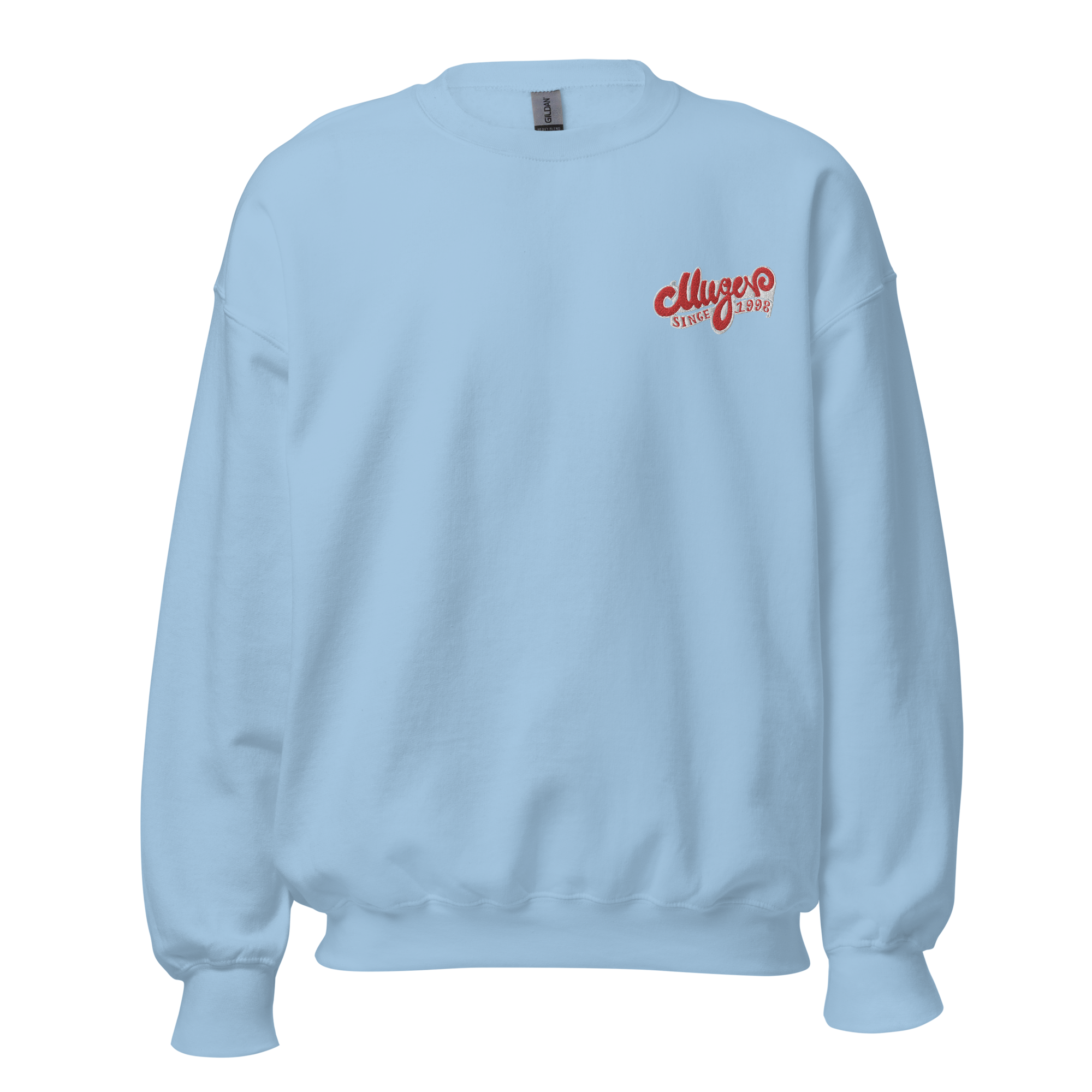 "MUGEN" Real Since 1998 Embroidery CrewNeck