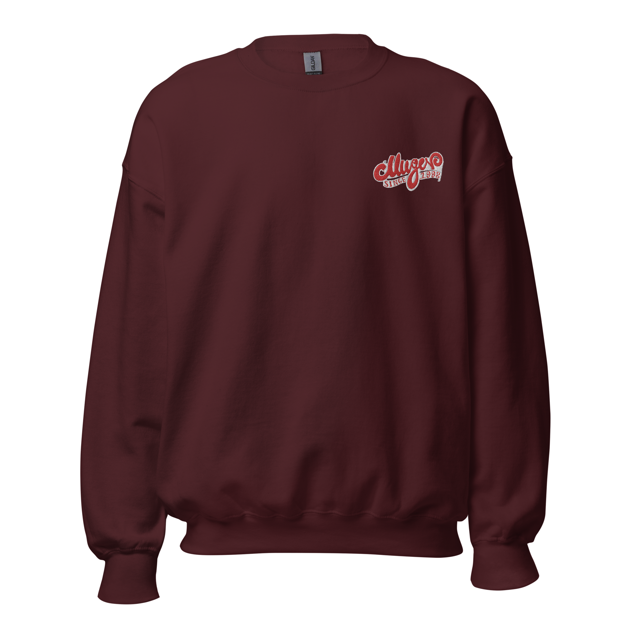 "MUGEN" Real Since 1998 Embroidery CrewNeck