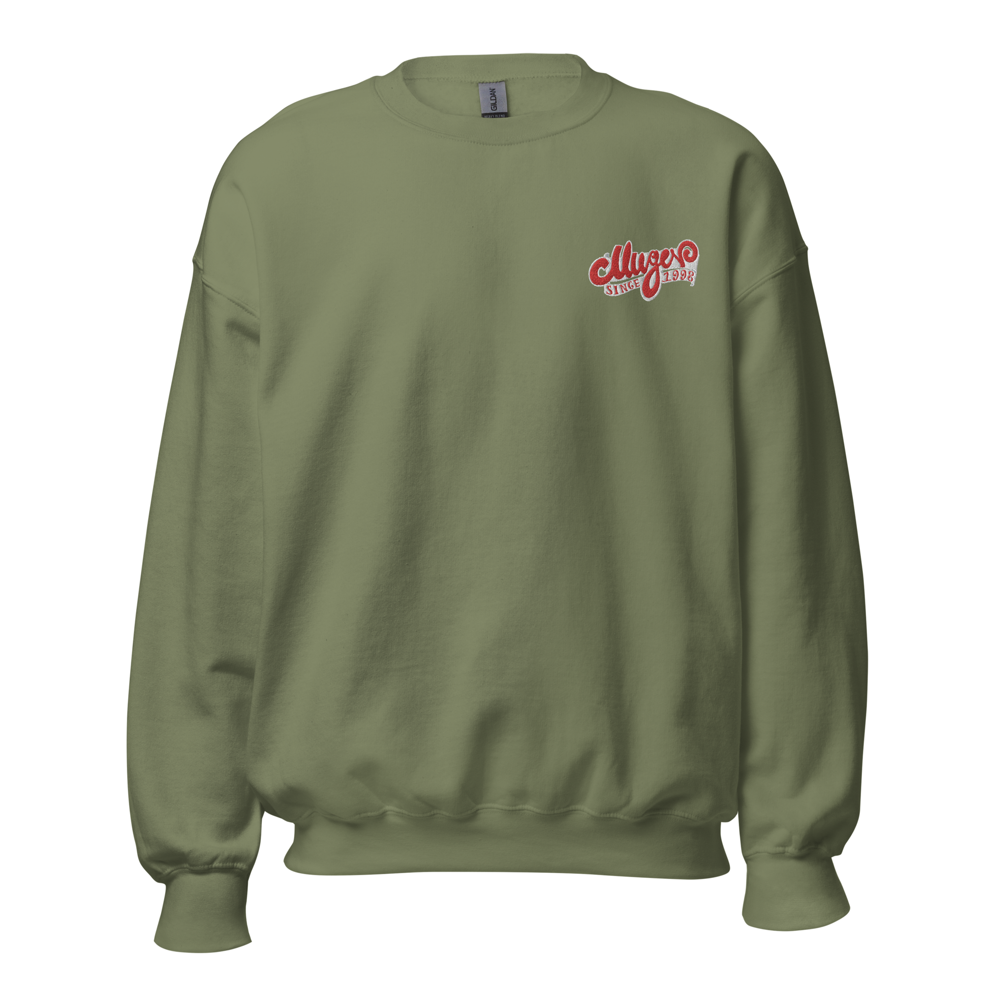 "MUGEN" Real Since 1998 Embroidery CrewNeck