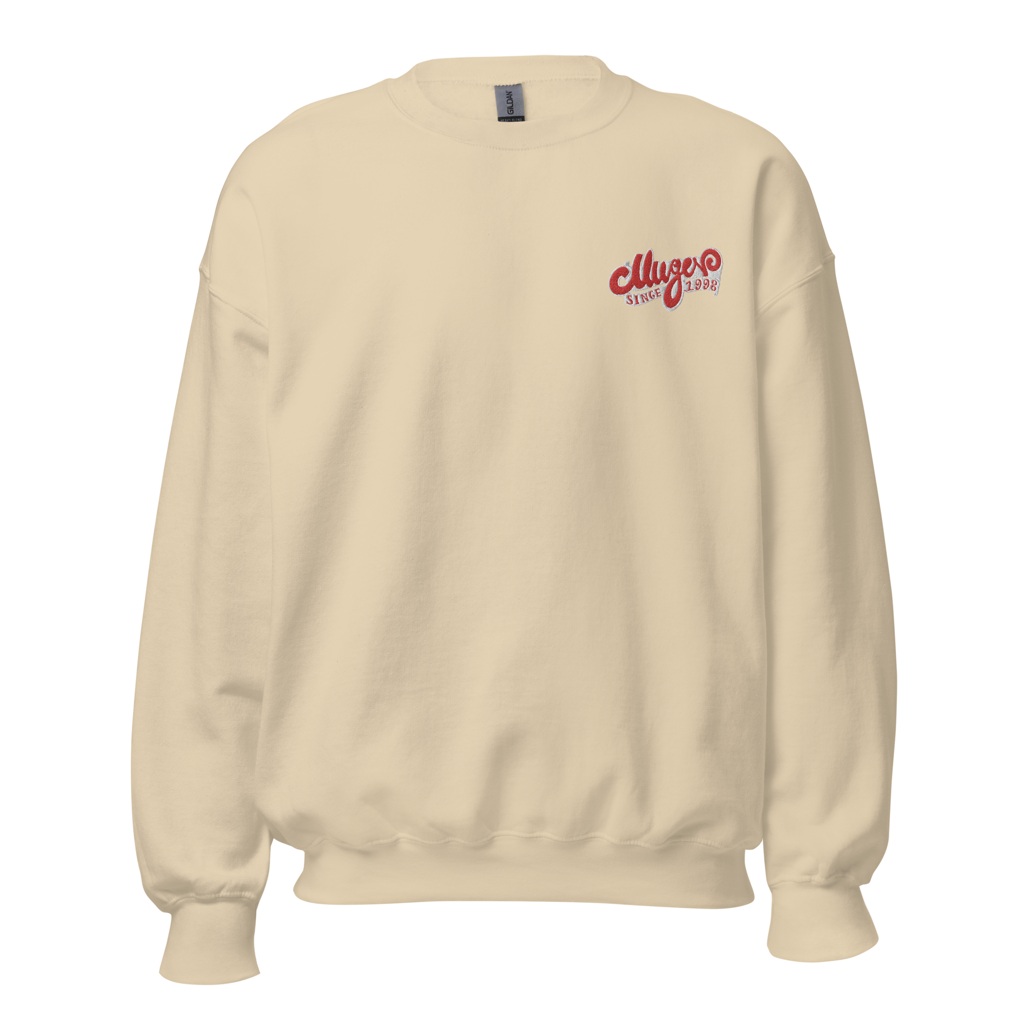 "MUGEN" Real Since 1998 Embroidery CrewNeck